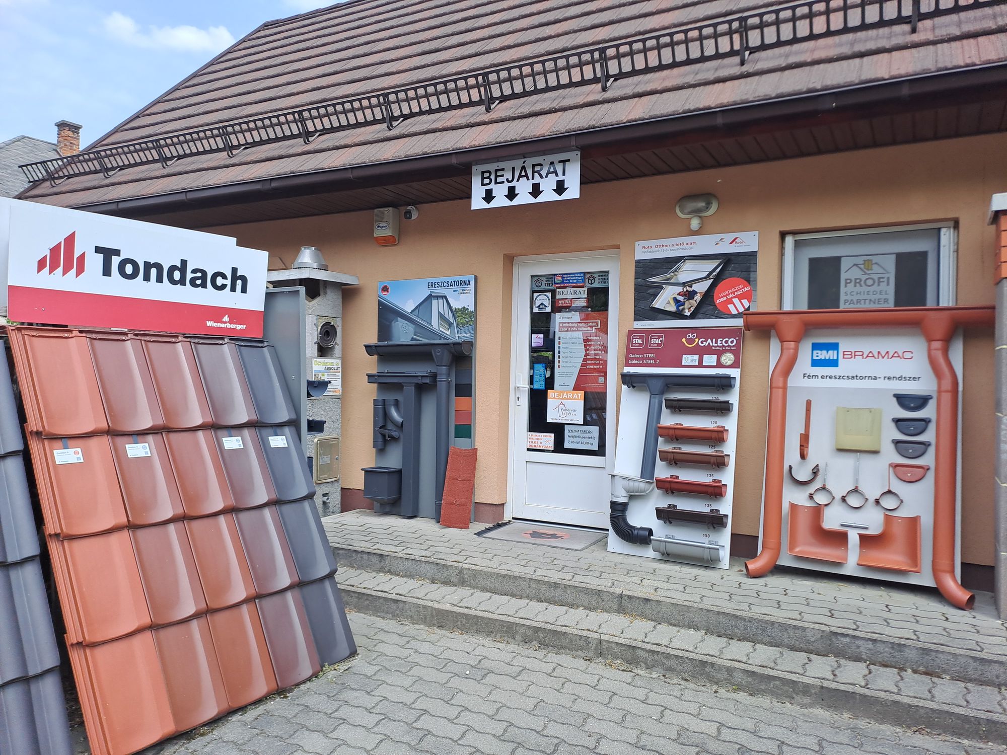 Tetőfedőanyagok és építőanyagok