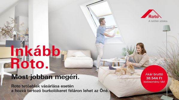 Őszi Roto Akció Most még többet nyerhet tetőtéri ablak vásárlásával!